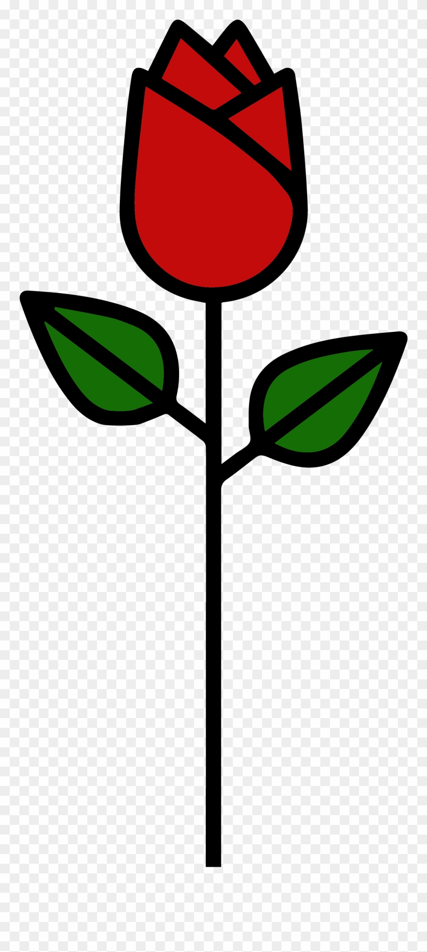 Pochette Necessaire - Garden Roses Clipart