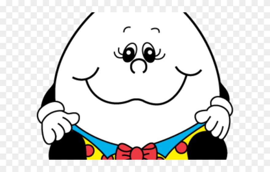 Humpty Dumpty Cliparts - Nursery Rhymes - Png Download