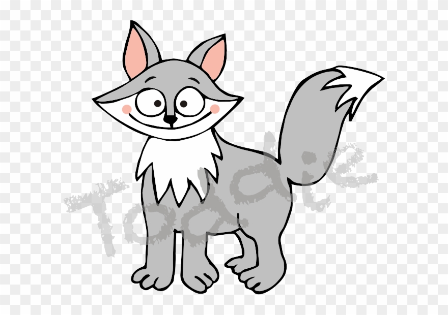 Rufus, The Fox Cub - Cseppke Webáruház Clipart