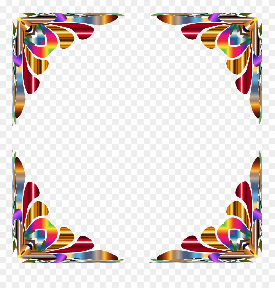 Big Image - Colorful Borders Clipart