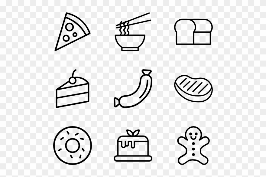 Food - Graphic Design Icon Vector Clipart