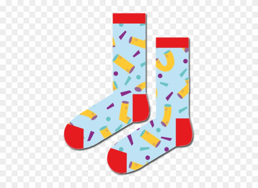 Funky Fellas - Spacepa Socks - Pasta Clipart