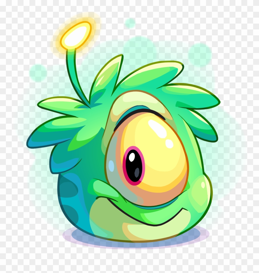 Alien Puffle Club Penguin Wiki Fandom Powered - Club Penguin Cool Puffles Clipart