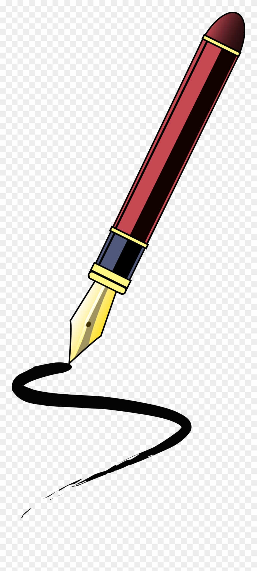 Download Pen Clipart Journalist Pen Clip Art Png Download (768978
