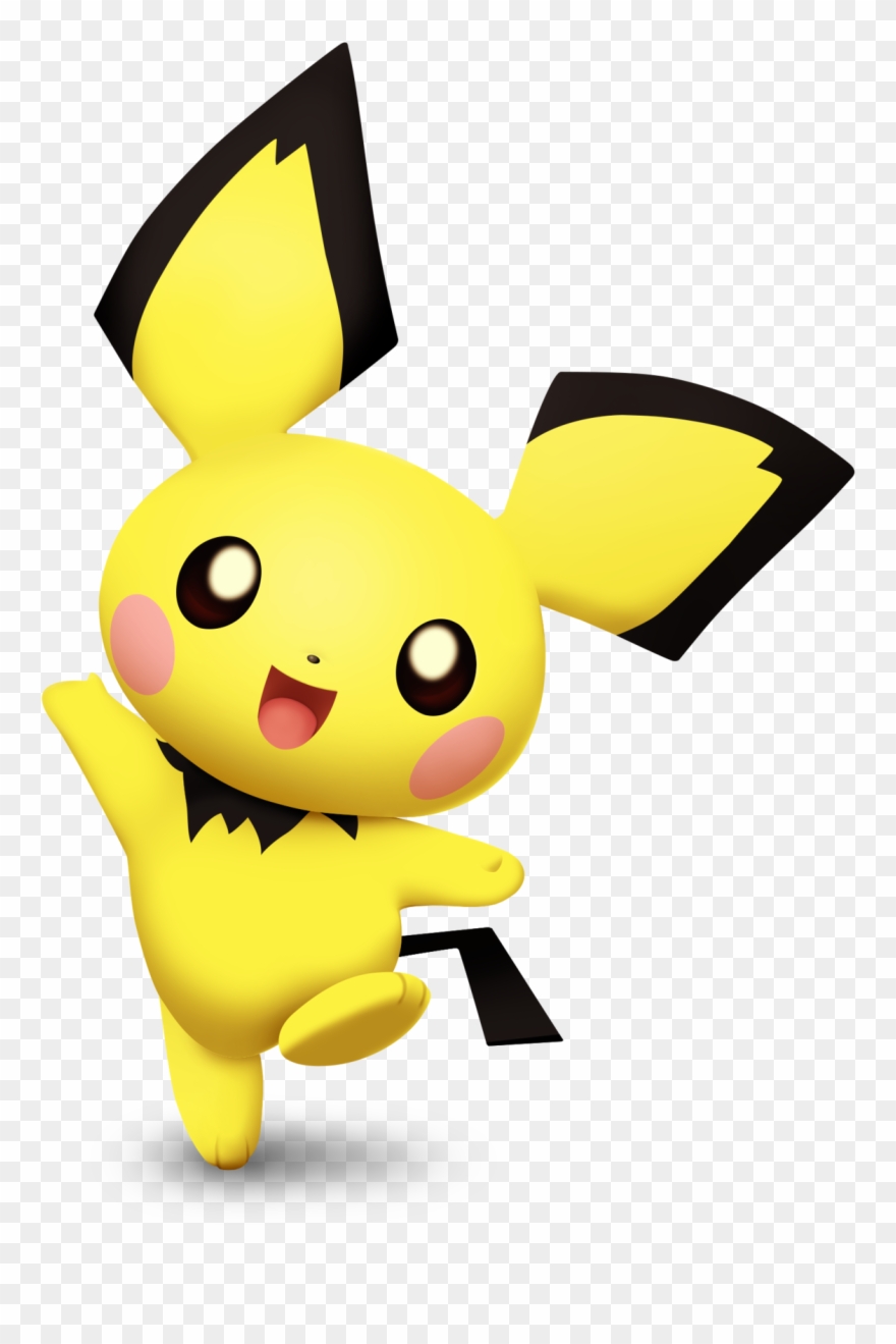 Report Abuse - Super Smash Bros Ultimate Pichu Clipart