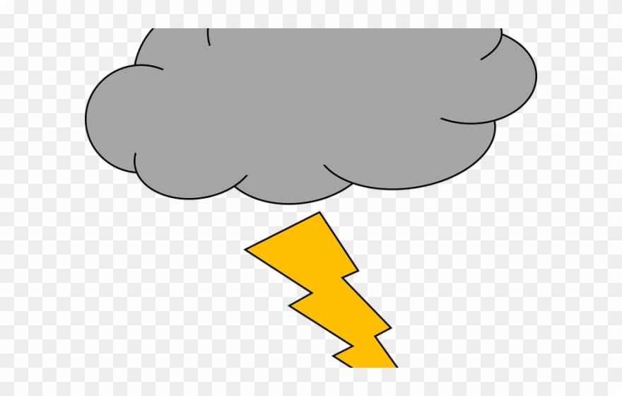Storm Clipart Petir - Lightning - Png Download