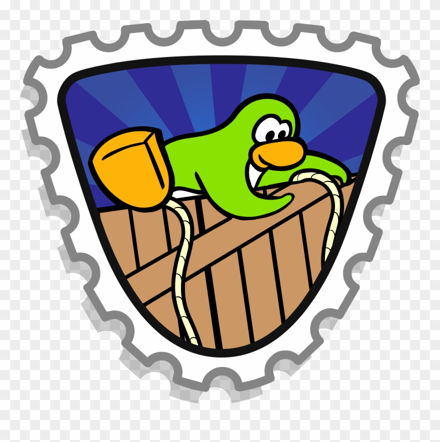 Hard - Club Penguin Stamps Clipart