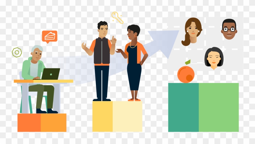 Negotiation Clipart Corporation Business - Illustration - Png Download