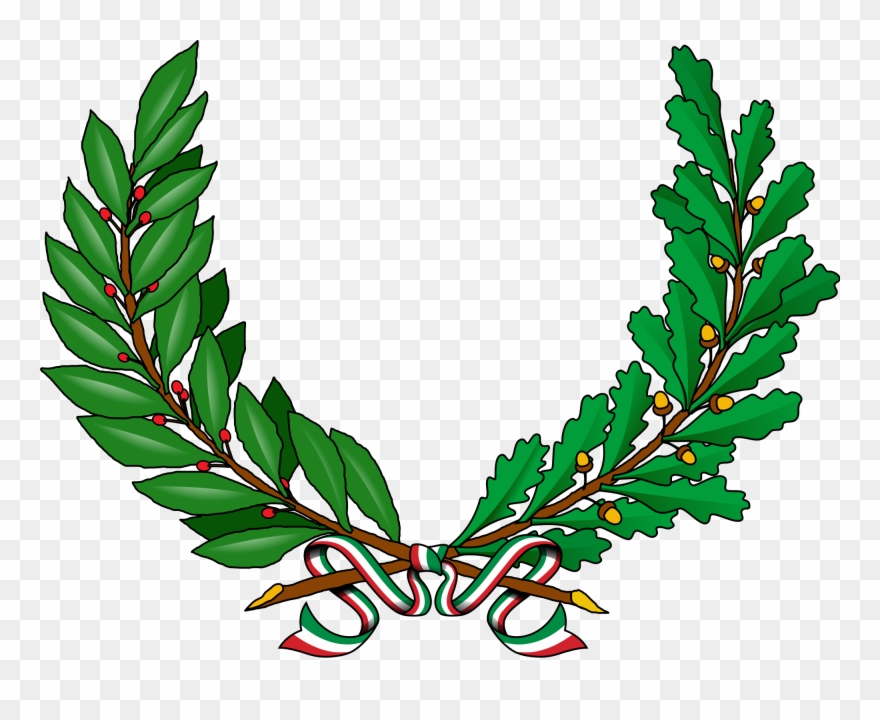 File Ornamenti Da Comune Svg Wikimedia Commons - Tree Vine Clip Art - Png Download