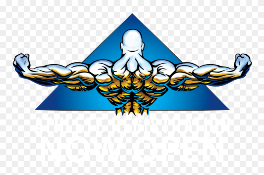 Register Now & Save - Transparent Bodybuilder Logo Clipart