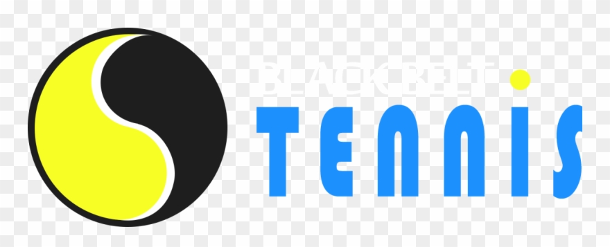 Black Belt Tennis - Circle Clipart