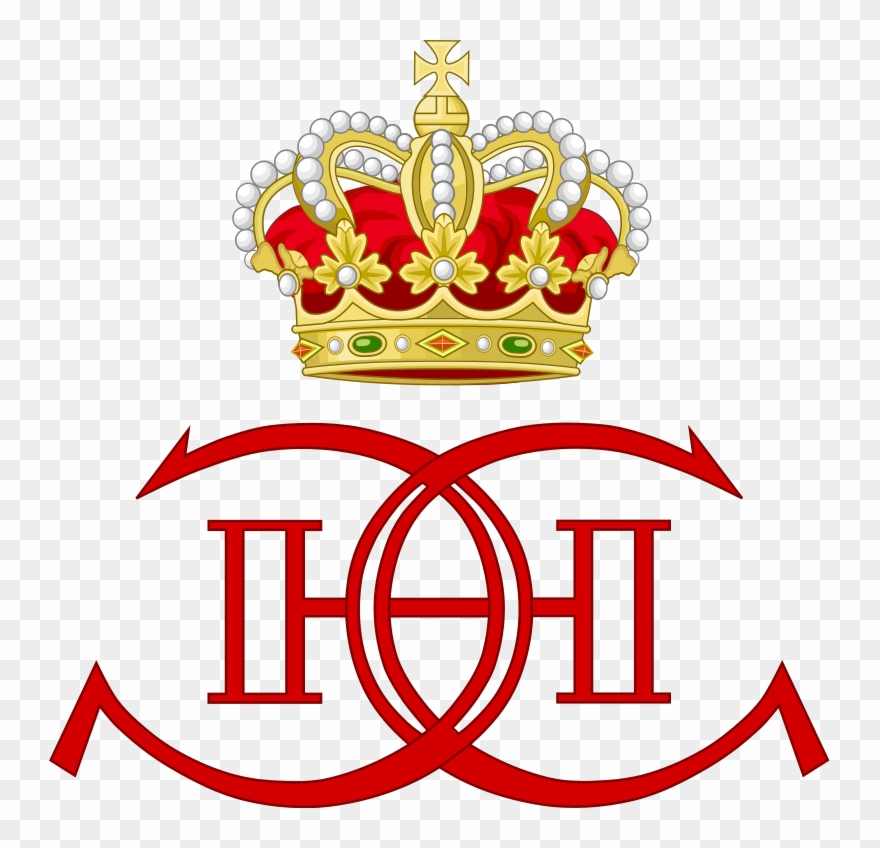 Royal Monogram Of Prince Honoré V Of Monaco - Grace Kelly Monogram Clipart