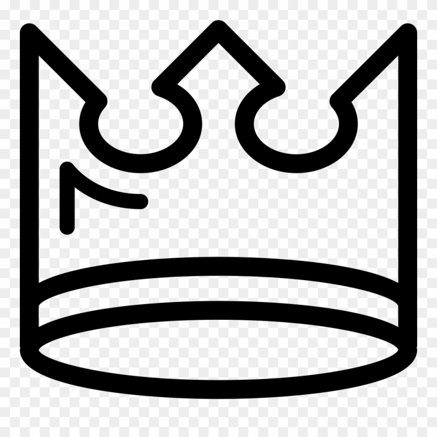Royal Crown Of A King Queen Prince Or Princess Comments - Corona De Rey Icono Clipart