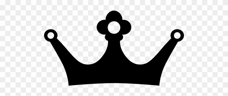 Prince Crown Rubber Stamp - Illustration Clipart