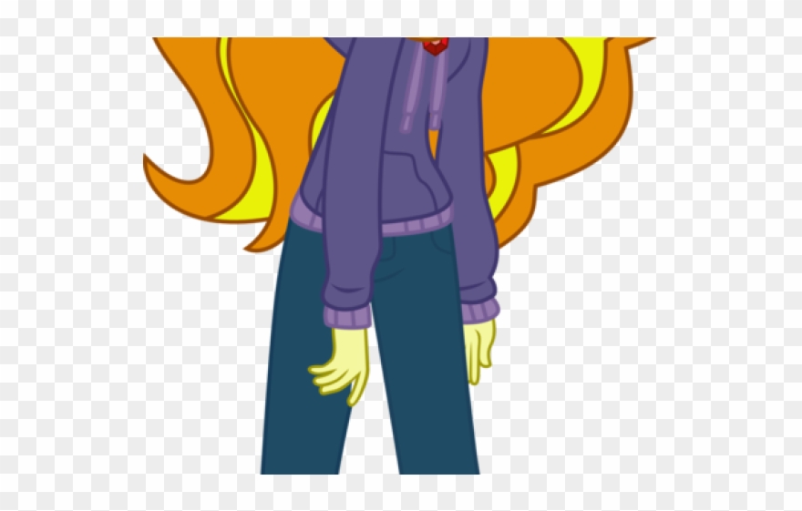 Little Girl Clipart Transparent Background - Deviantart Adagio Dazzle Outfit Vector - Png Download