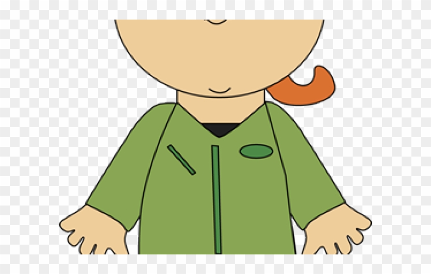 Little Girl Clipart Pilot - Cartoon - Png Download