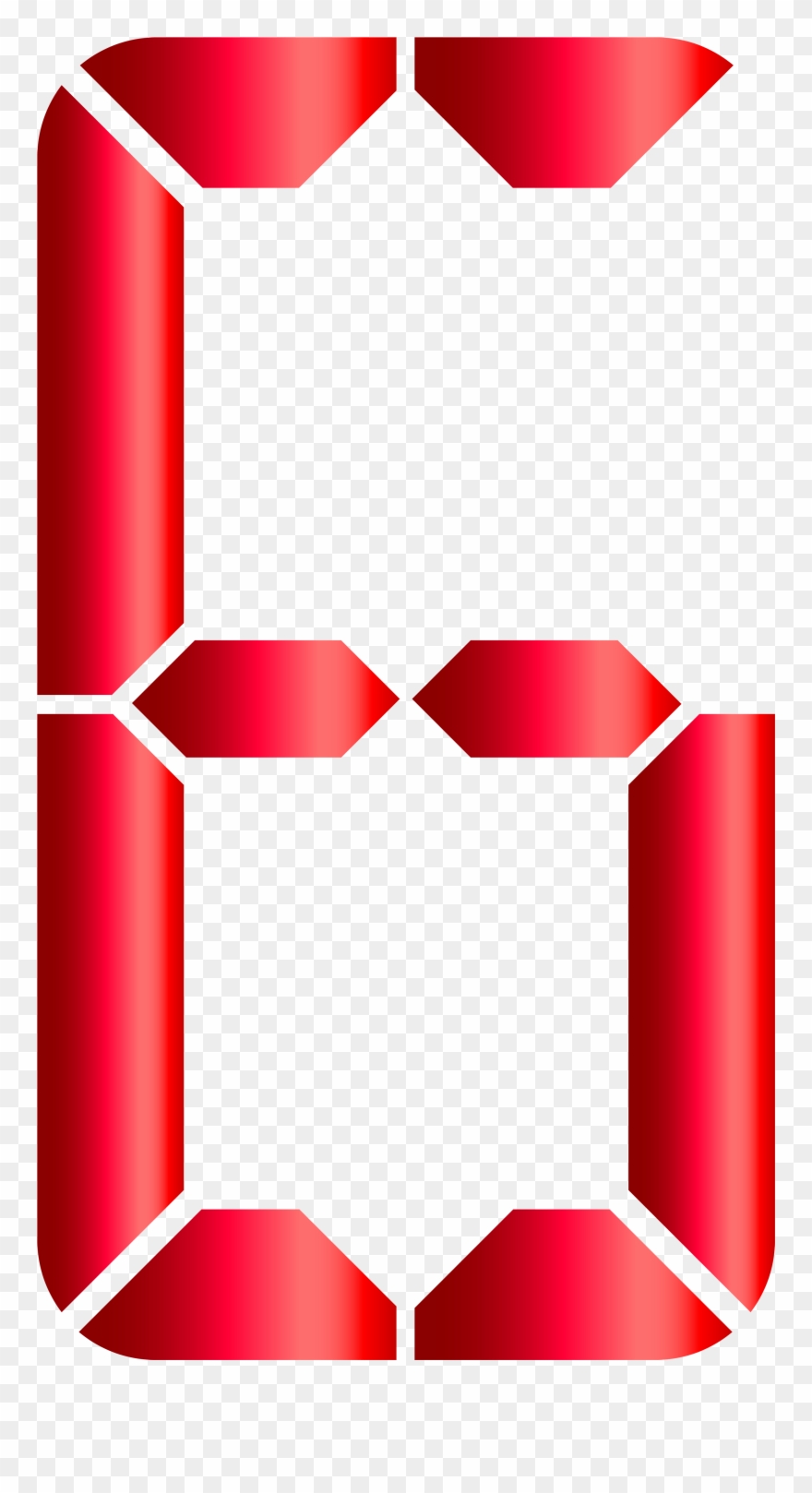 Digital Number Zero Png Clipart