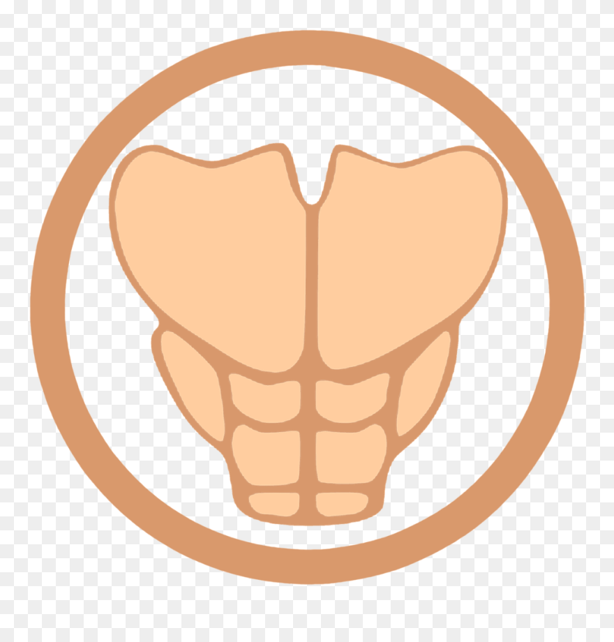 Six Pack Abs Gym - Birthday Clipart