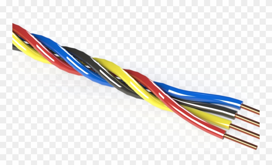 Transparent Wires Intertwined - Wire Clipart