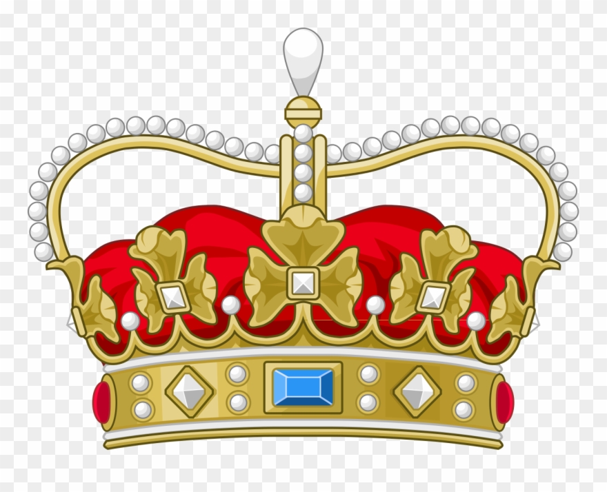Crown Of A Prince Of Denmark - Coat Of Arms Of Greek Prince Clipart