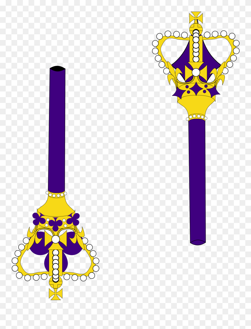 King Staff Clipart - Png Download