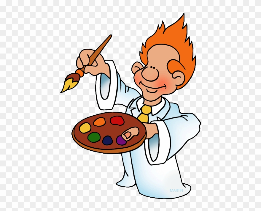 Png Freeuse Clipart Painter - Phillip Martin Clipart Paint Transparent Png