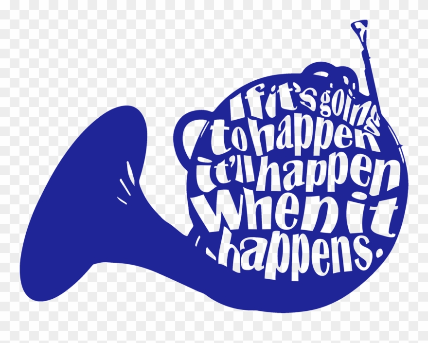 Met Your Mother Blue French Horn Clipart