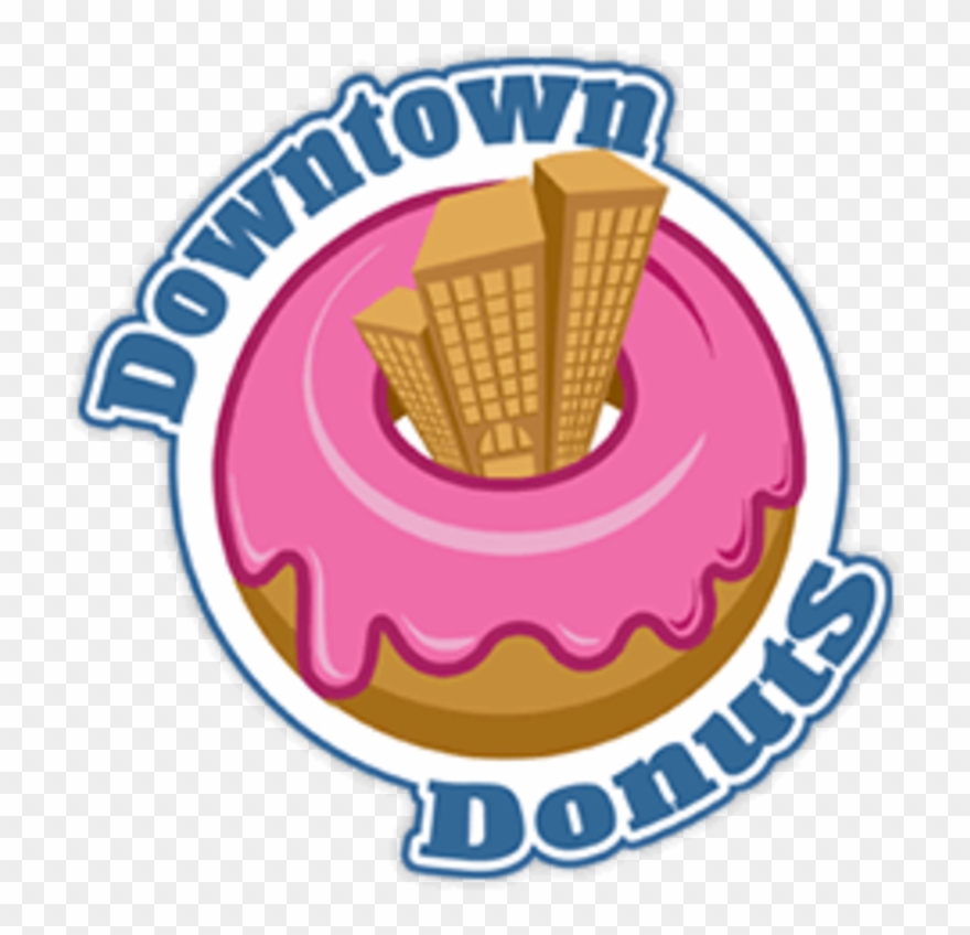 Donuts Clipart Food Taste - Downtown Donuts - Png Download