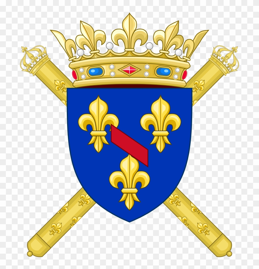 Coat Of Arms Of Louis Joseph, Prince Of Condé - Capetian Royal Coat Of Arms Clipart