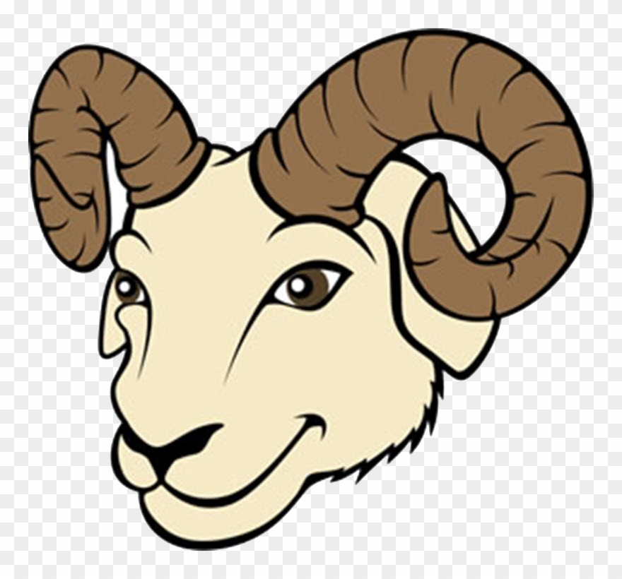 Menu Alerts Centre Ridge Elementary School Home - Cartoon Rams Head Clipart