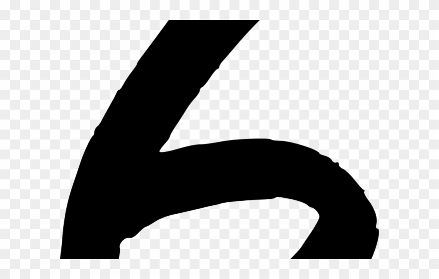 Numbers Clipart Six - Png Download