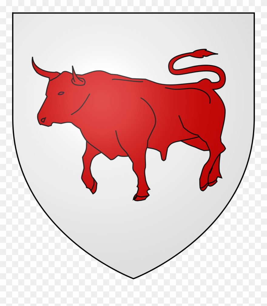 Open - Tauriac Coat Of Arms Clipart