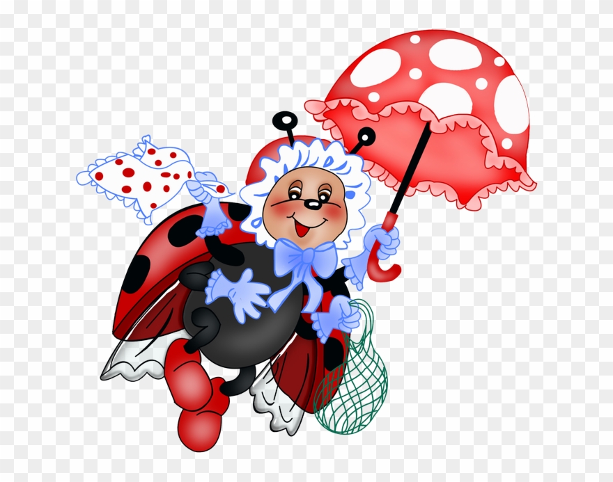 Borboletas & Joaninhas E - Ladybird Beetle Clipart