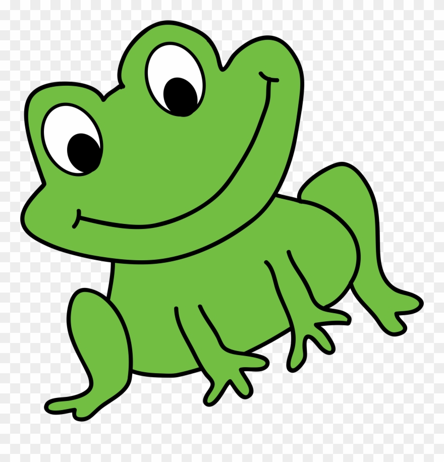 Big Image - Clipart Of Frog - Png Download