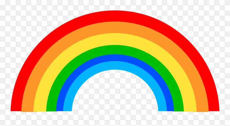Rainbow - Rainbow Preschool Clipart
