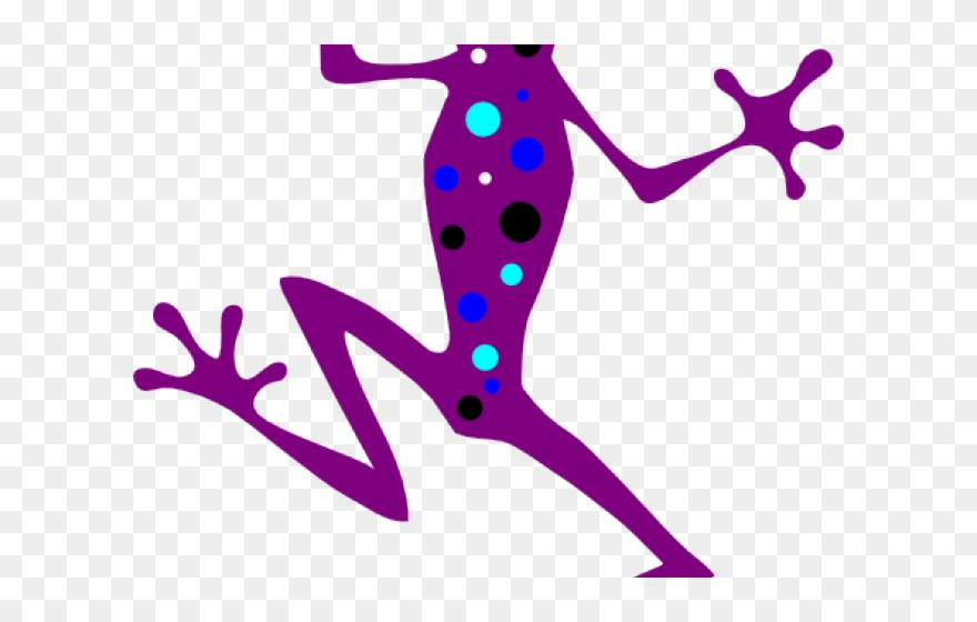 Green Frog Clipart Spotted Frog - Frog Vector Free - Png Download