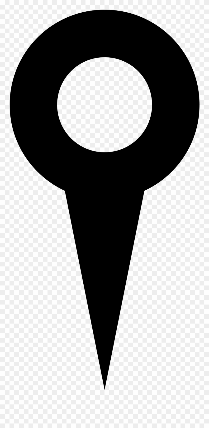 File Simpleicons Places Map Stock - Map Marker Icon Png Clipart