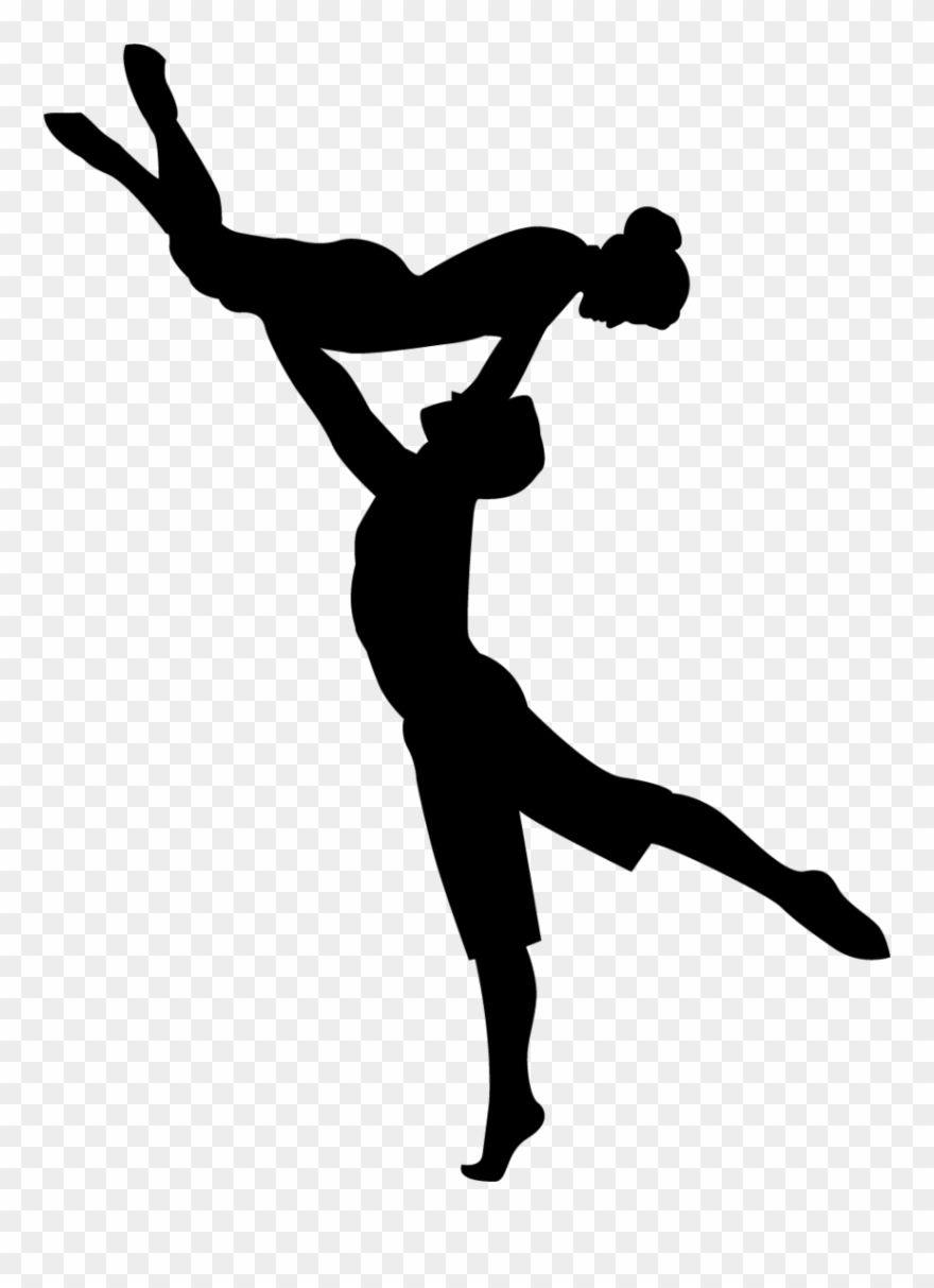 Transparent Dancer Boy Clip Art Transparent - Black And White Dance Icon - Png Download