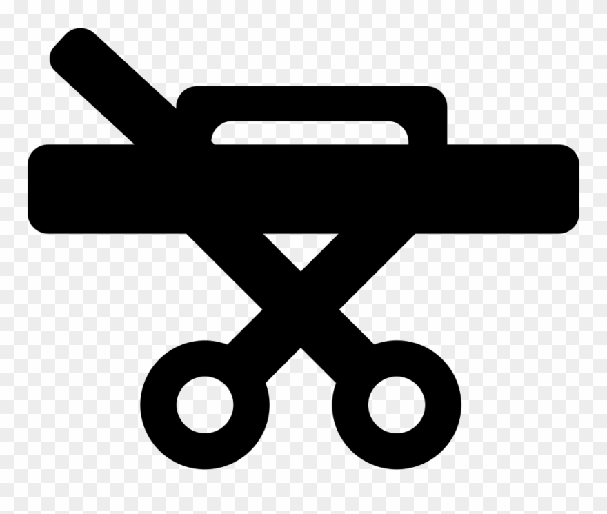 Hospital Bed Silhouette Side View Comments - Hospital Beds Logos Clipart