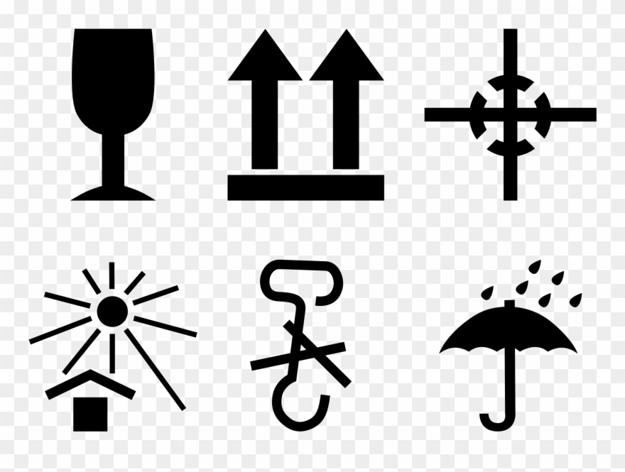 Big Image - Keep Away From Sunlight Symbol Clipart