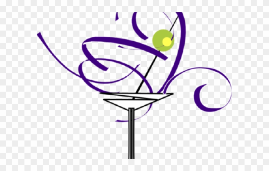 Cocktail Glasses Clipart - Png Download