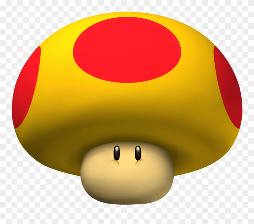 Mario Clipart Red Mushroom - Mario Mega Mushroom - Png Download