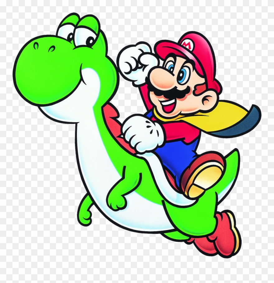 Super Mario Clipart Original - Super Mario World - Digital Download - Png Download