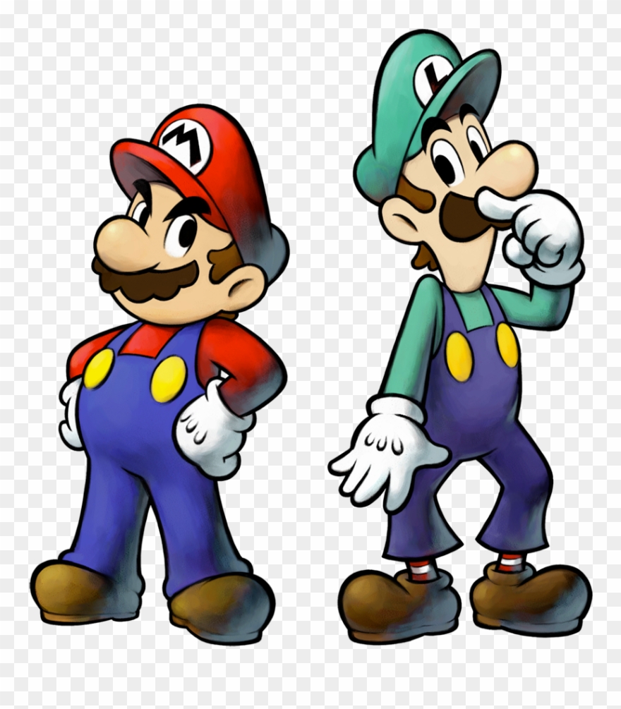 Mario & Luigi - Mario And Luigi Bowser's Inside Story Art Clipart
