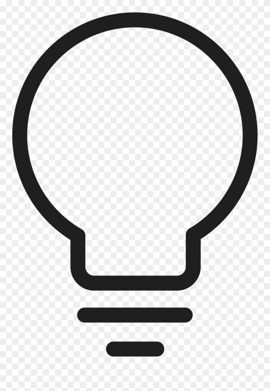 Lightbulb - Incandescent Light Bulb Clipart