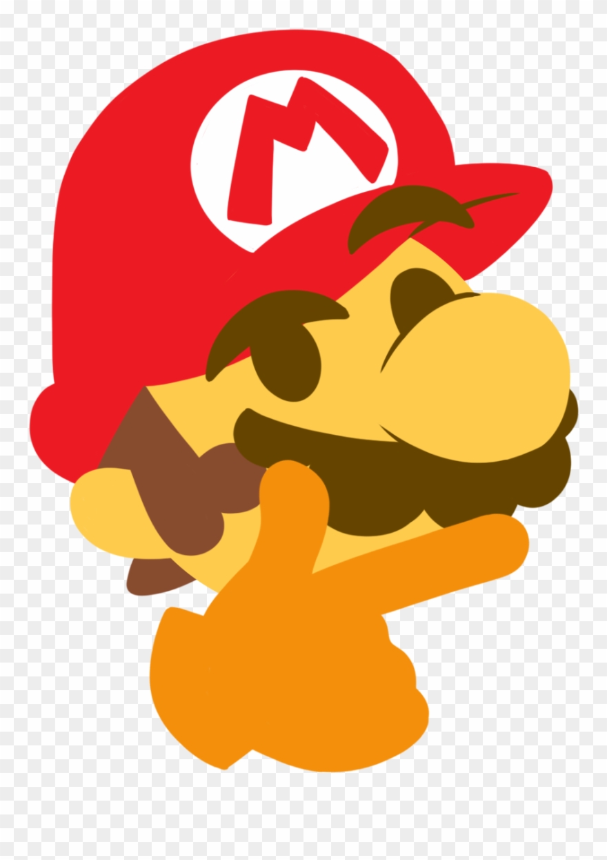 The New Super Mario Topic Wii - Mario Emoji Discord Clipart