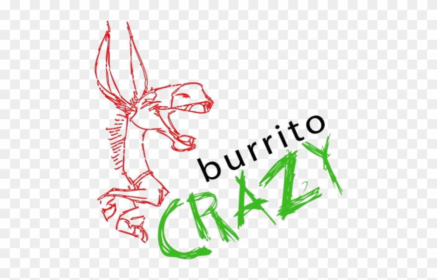 Crazy Burrito Logo - Burrito Crazy Clipart