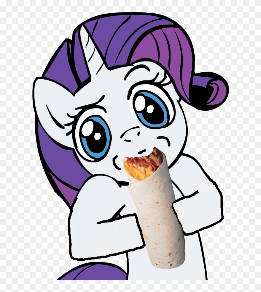 Burrito, Edit, I Dunno, Rarity, Safe - Rarity Meme Clipart