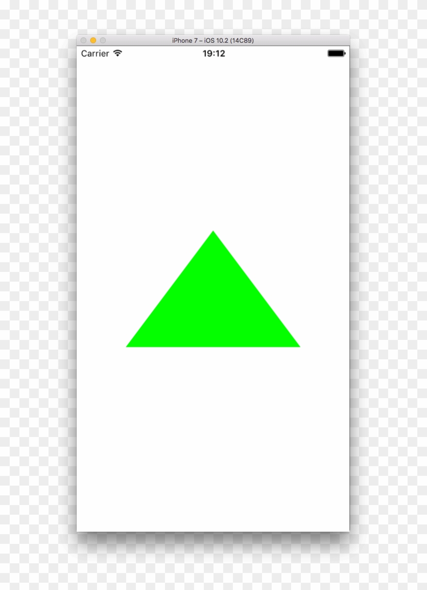 In Short, If You Want To Give Your View A Custom Shape, - Triangle Clipart