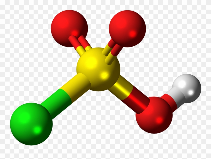 Potassium Thiocyanate Ball And Stick Model Clipart